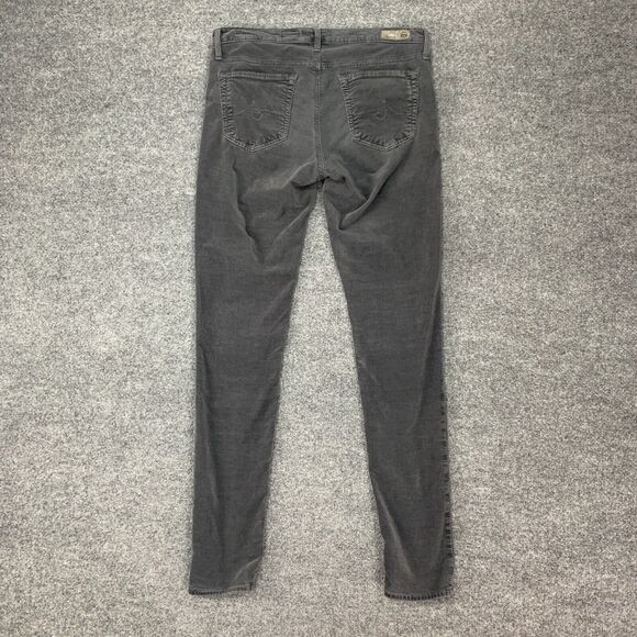 AG Adriano Goldschmied Legging Super Skinny Pant Womens 28 Gray Low Rise Stretch - Picture 8 of 12